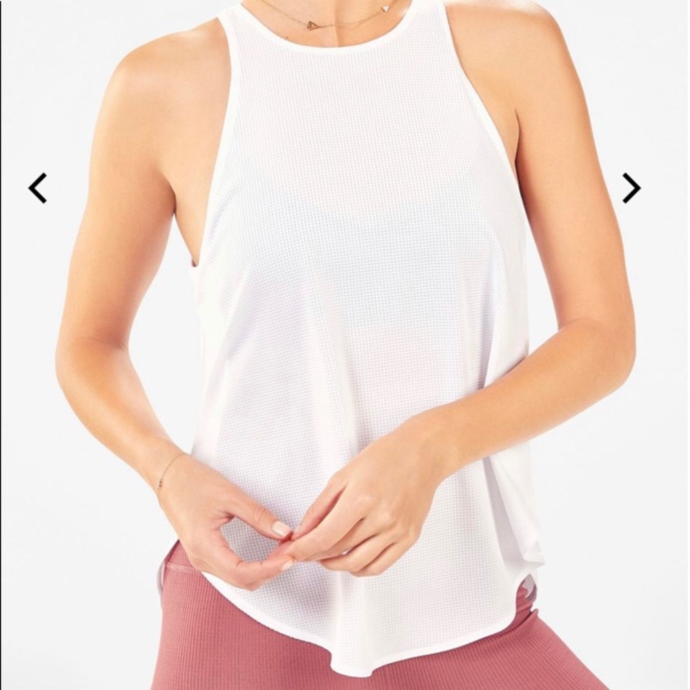 Fabletics cashel cropped swing tank